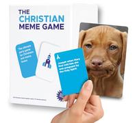 The Christian Meme Game for Family Fun- Clean, Hilarious Bible Game with 75 Memes & 360 Faith-Based Captions - Family Meme Game, Christian Gift for Teens & Adults 10+, & Youth Group Bible Card Game