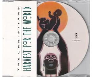 THE CHRISTIANS. HARVEST FOR THE WORLD. 1988 PICTURE DISC CD SINGLE - Harvest For The World