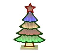 The Christmas Gift Co. Infinity Xmas Tree LED Stand Light - 32cm The Christmas Gift Co. Multicolor