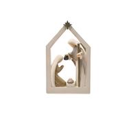 The Christmas Gift Co. Nativity Scene Ornament - Shepherd in Off-White The Christmas Gift Co. Off-White