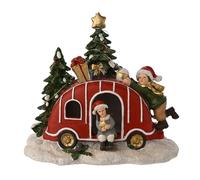 The Christmas Gift Co. Regal Tidings Christmas Light Up Caravan The Christmas Gift Co. Multicolor