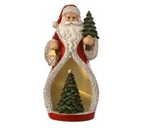 The Christmas Gift Co. Regal Tidings Santa & Mini Tree with LED The Christmas Gift Co. Multicolor