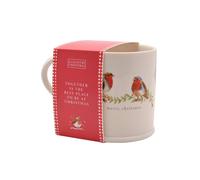 The Christmas Gift Co. Robin Mug - Together in White The Christmas Gift Co. White