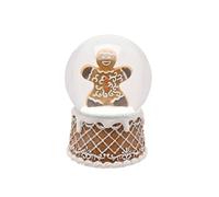 The Christmas Gift Co. Santa & Friends Gingerbread Tree Snow Globe - 14cm The Christmas Gift Co. Multicolor