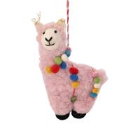 The Christmas Gift Co. Toy Shop Felt Tree Dec - Llama The Christmas Gift Co. Multicolor
