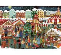 Ravensburger 2024 Christmas Market 1000 Piece Jigsaw Puzzle for Adults and Kids Age 12 Years Up - Special Edition