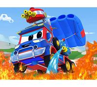 The Christmas tree is burning / Gift rain on Car City / Black out on Christmas's eve / The traffic jam