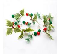 The Christmas Workshop 20 Micro Led Pom Pom String Lights