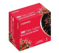 The Christmas Workshop 300 Shadeless Fairy Lights ~ Mains Operated ~ Indoor, Home ~ Multi-Coloured Static LED ~ 75740