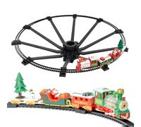 The Christmas Workshop 70129 Christmas Tree Train Set/Attaches To Your Tree / 89cm Diameter/Realistic Sounds & Lights/Battery Operated