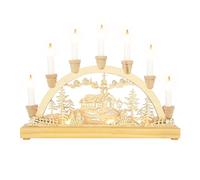 Christmas Workshop LED Wooden Candle Bridge