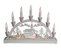 Christmas Workshop LED Wooden Candle Bridge