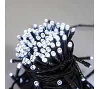 The Christmas Workshop Bright White Timer Lights/Battery Operated with 8 Light Modes/Indoor or Outdoor Home Decorations (50)