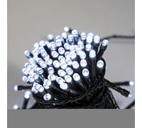 Christmas Workshop 400 LED Battery Operated Timer Lights - White