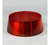 Christmas Workshop Glossy Christmas Tree Skirt - Red