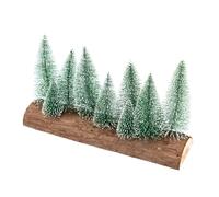 The Christmas Workshop 72429 Snow Tipped Alpine Forest Ornament/Christmas Decoration/Table Centrepiece