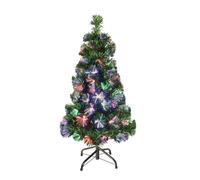 The Christmas Workshop 73560 4ft Fibre Optic Tree | Artificial Indoor Christmas Decoration | Includes Sturdy Metal Stand | 130 Tips
