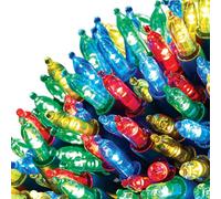 The Christmas Workshop 75280 200 Multicoloured Christmas Tree Lights/Static Decorative LED Fairy Lights / 22.9m Length/Indoor & Outdoor Christmas Decorations