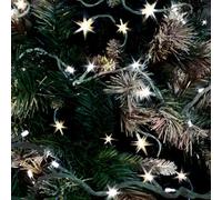 The Christmas Workshop 76000 300 Battery Operated Warm White Christmas Lights