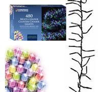 The Christmas Workshop 78270 480 LED Multi-Coloured Chaser Cluster Lights