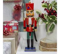 Christmas Workshop 35.5cm Wooden Nutcracker