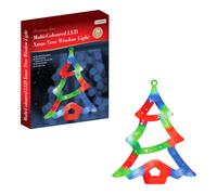 Christmas Workshop 30cm 20 LED Colour Window Light - Xmas Tree