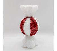 The Christmas Workshop Ball Sweet Tinsel Christmas Tree Decoration