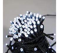 Christmas Workshop 400 LED Battery Operated Timer Lights - White