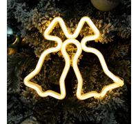 The Christmas Workshop Christmas Bells Led Neon Light