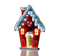 The Christmas Workshop Christmas House Infinity Light/Double-Sided Multi-Coloured Christmas Light / 5 Metre Lead Wire / 40cm Height (74309)