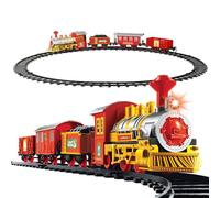 The Christmas Workshop 74059 Christmas Tree Train Set/Attaches to Your Tree/Realistic Sounds & Light/Battery Operated