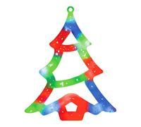 The Christmas Workshop Multi Coloured LED Window Light Christmas Tree