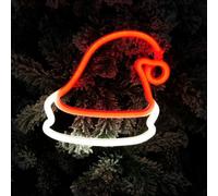 The Christmas Workshop Santa Hat Led Neon Light