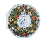 The Christmas Wreaths Colouring Book: 45 Festive Artworks (Full Circle Colouring)