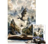 The Chronicle of Legends 1000 Piece Jigsaw Puzzles for Adults Jigsaw Thought Toy Indoor Fun Accurate Edge Art Collectible (38x26cm)
