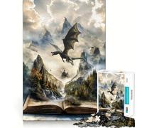 The Chronicle of Legends Jigsaw Puzzle for Adults 1000 Pieces Think Smart Toy Home Enjoy Accurate Cut Wall Art Decor (50x75cm)