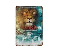 The Chronicles of Narnia The Lion, The Witch And The Wardrobe Movie Poster Wall Decor Art Metal Tin Poster Modern Home Decor Art Metal Poster Home Bar Shop Decorations Vintage Sign Gift 11.8"x7.9"