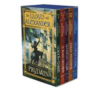 The Chronicles of Prydain: Complete 5 Vol Set; 1 Book of Three, 2 Black Cauldron, 3 Castle of Llyr, 4 Taran Wanderer, 5 High King