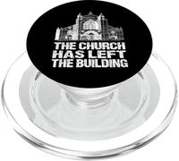 The Church Has Left The Building Inspirational Love God PopSockets PopGrip for MagSafe