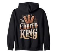 The Churro King Churros Zip Hoodie