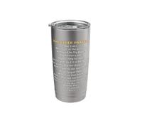 The Cider Prayer - Funny Orchard & Fall Drinking Parody Stainless Steel Insulated Tumbler