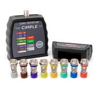 THE CIMPLE CO 8 Port Coax Cable Mapper, Tester, Tracer, and Toner - Commercial Grade Coaxial Wire Continuity Checker