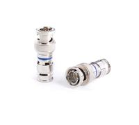 THE CIMPLE CO - BNC Compression Connector for RG59 Coaxial Cable - Male RG59 BNC Connectors for Security Cameras, CCTV, SDI, HD-SDI - Coax Cable Ends 100 Pack