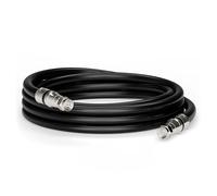 THE CIMPLE CO Coaxial Cable, 10 FT, RG11, Indoor/Outdoor, Dual-Shield, High Speed Internet, Satellite Extension, CATV, UV Resistant, Weather Proof, CL2 Rated, 3 Meters, Black