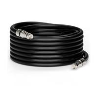 THE CIMPLE CO Coaxial Cable, 200 FT, RG11, Indoor/Outdoor, Dual-Shield, High Speed Internet, Satellite Extension, CATV, UV Resistant, Weather Proof, CL2 Rated, 60 Meters, Black