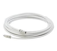 THE CIMPLE CO Digital Audio Coax - Coaxial Cable with RCA Connections, 75 Ohm - Low and High Frequency RG6 Coax - Subwoofer Cable - (S/PDIF) White, 35 Feet