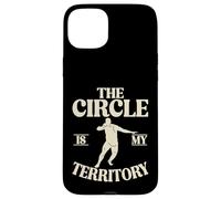 The Circle is my Territory Shot Put Case for iPhone 15 Plus
