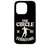 The Circle is my Territory Shot Put Case for iPhone 15 Pro