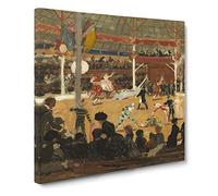 The Circus by Suzanne Valadon Canvas Print | Gallery Wrapped 30mm Frame Wall Art | 20x20 inches | Ready to Hang | Modern Picture | Living Room Bedroom Lounge Office