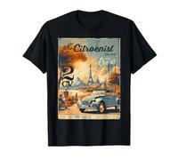 The Citroënist 2CV Paris Riverside Real Chaser Father's Day T-Shirt